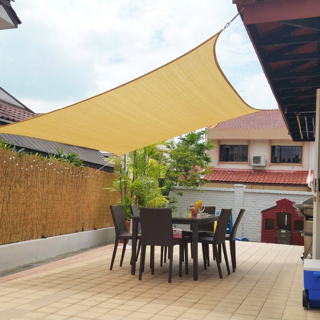 Sonnensegel Wetterbeständig für Garten und Terrasse
