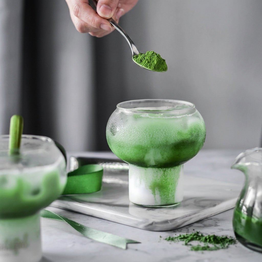 Dekoratives Trinkglas in Blasenform - Getränkebehälter - 300 ml - Voldeva