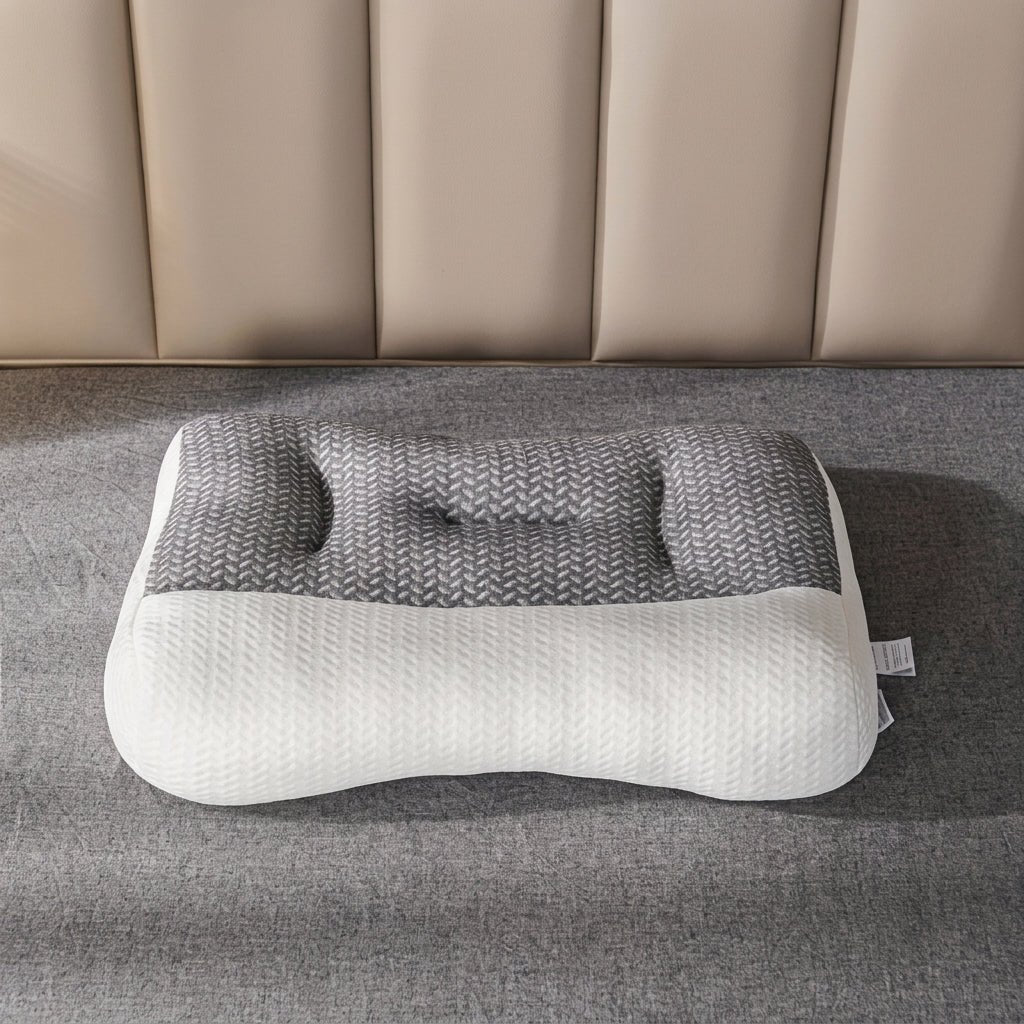 Ergonomisches Nackenstützkissen mit Konturdesign für Seiten- und Rückenschläfer - Neck & Cervical Pillow - Voldeva