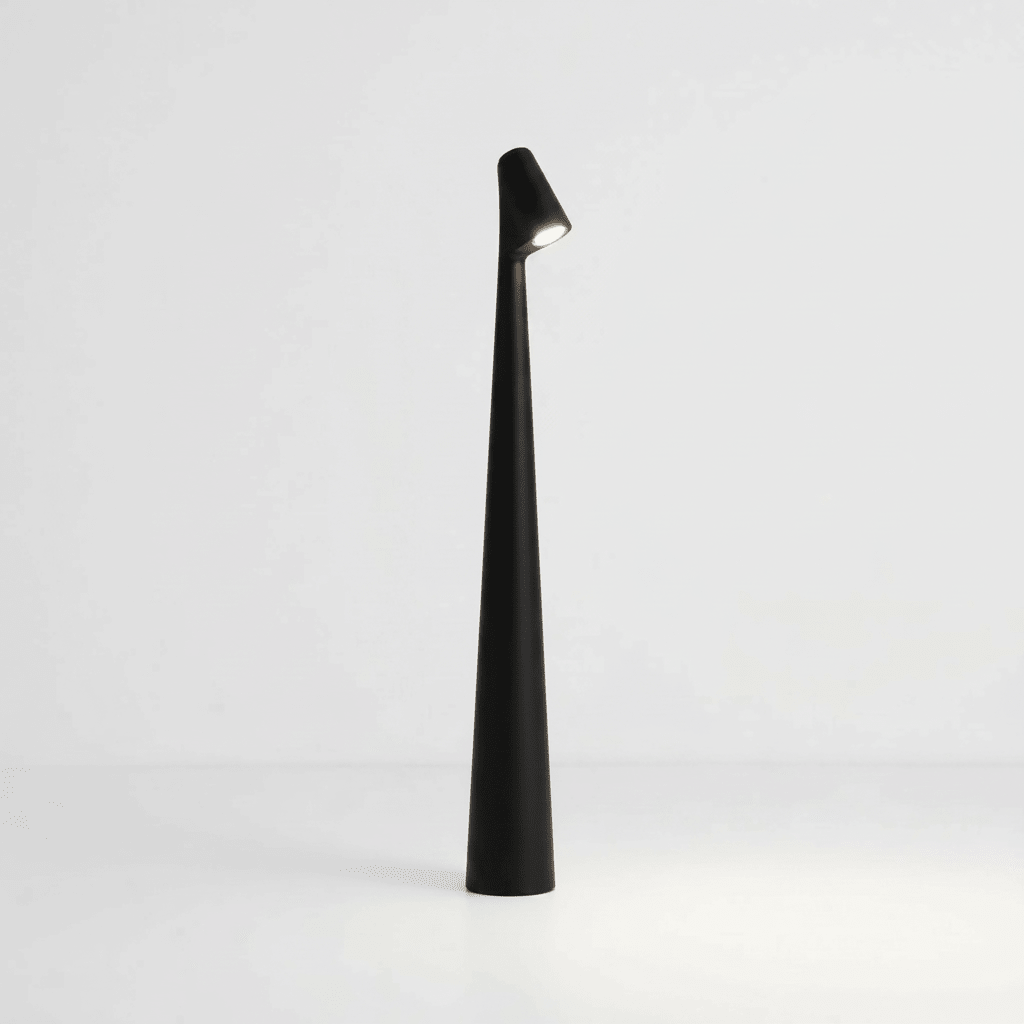 Kabellose LED Tischlampe im Skandinavischen Design - Table Lamps - Schwarz - Voldeva