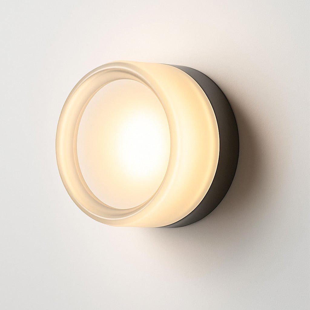 LED Wandleuchte mit Acrylschirm in Jelly-Optik - Wall Light Fixtures - Klar - Voldeva