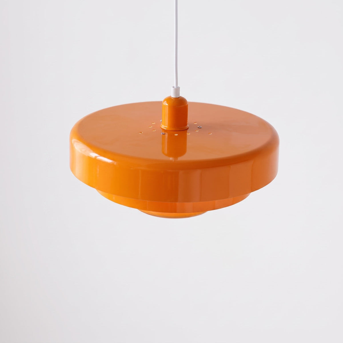 Mehrstufige Runde Pendelleuchte im Retro-Design - Pendant Light Fixtures - Orange - Voldeva