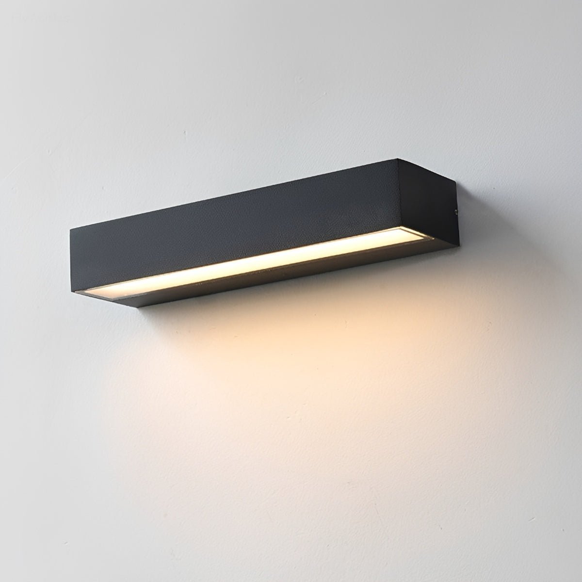 Minimalistische LED Wandleuchte für Hauseingang und Terrasse - Wall Light Fixtures - Weiß - Voldeva