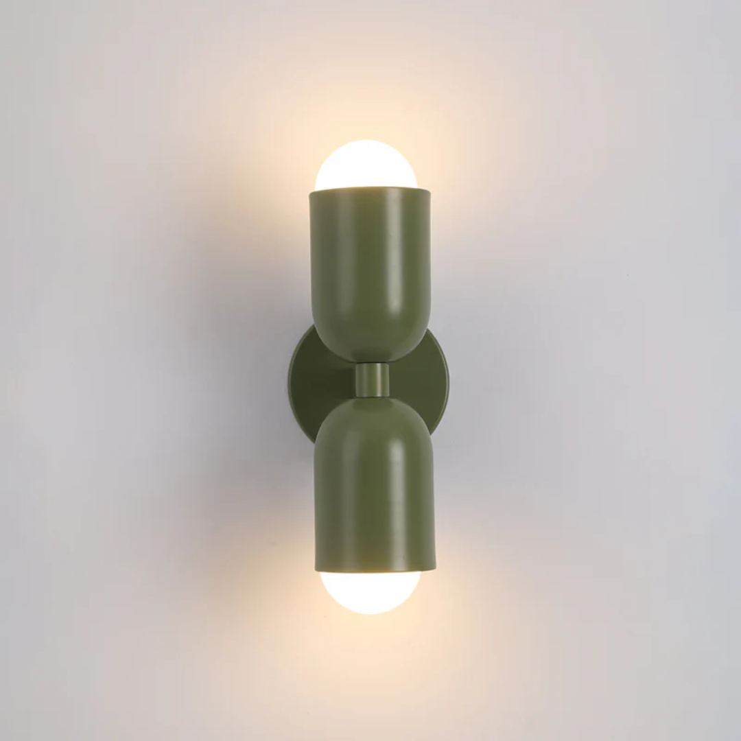 Moderne Wandlampe im Kapsel Design - Wandlampe - Grün - Voldeva