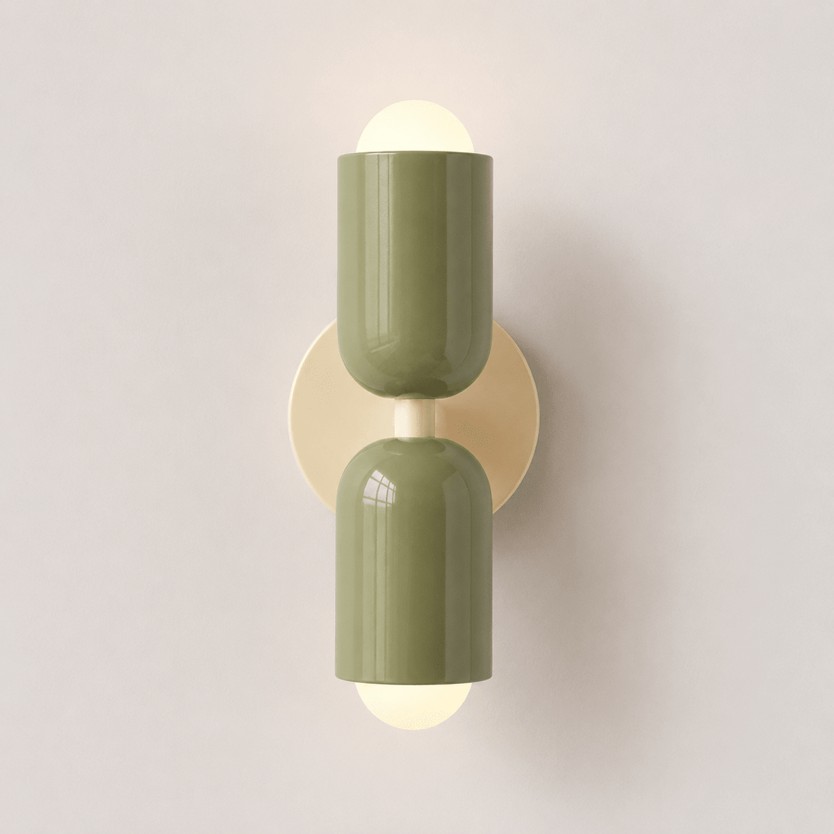 Moderne Wandlampe im Kapsel Design - Wandlampe - Grün - Voldeva