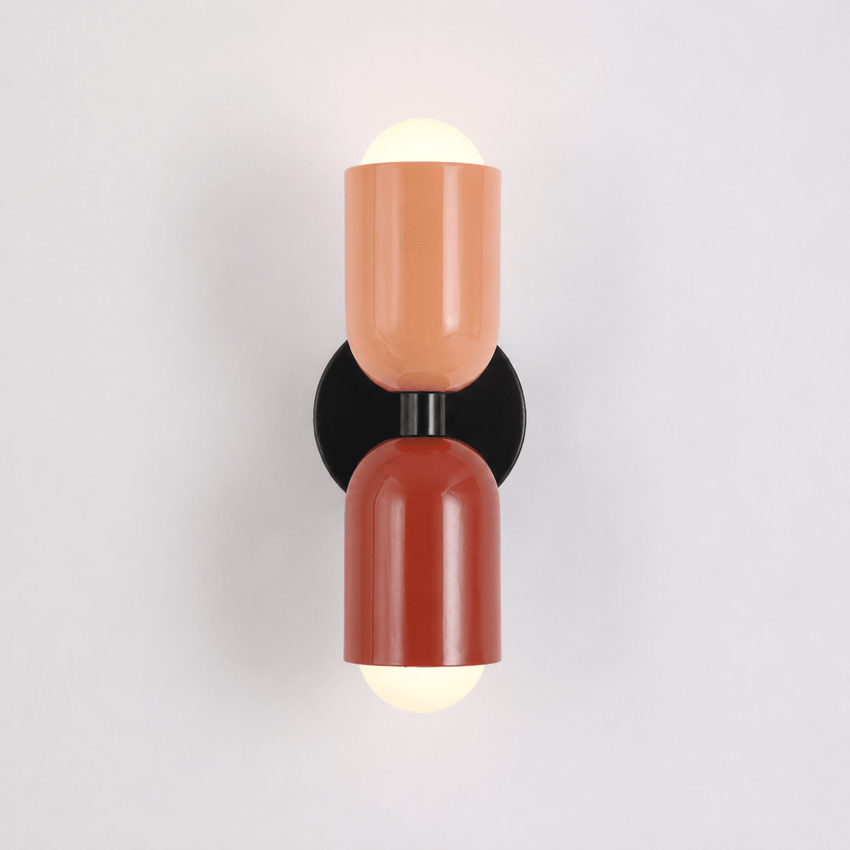 Moderne Wandlampe im Kapsel Design - Wandlampe - Rosa – Rot - Voldeva