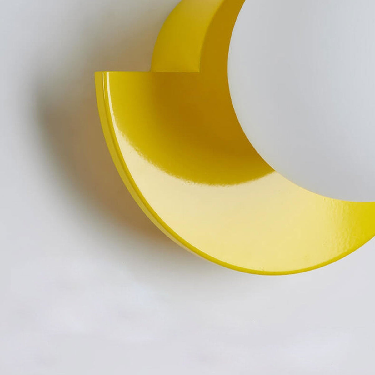 Moderne Wandleuchte mit Halbmond-Design - Wall Light Fixtures - Gelb - Voldeva