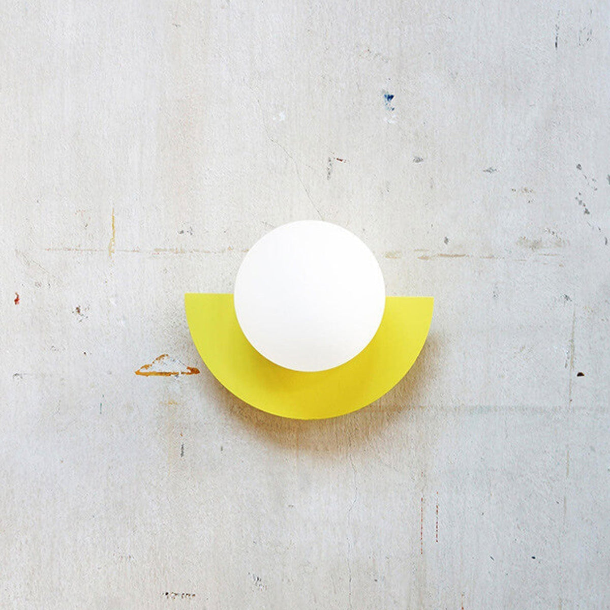 Moderne Wandleuchte mit Halbmond-Design - Wall Light Fixtures - Weiß - Voldeva