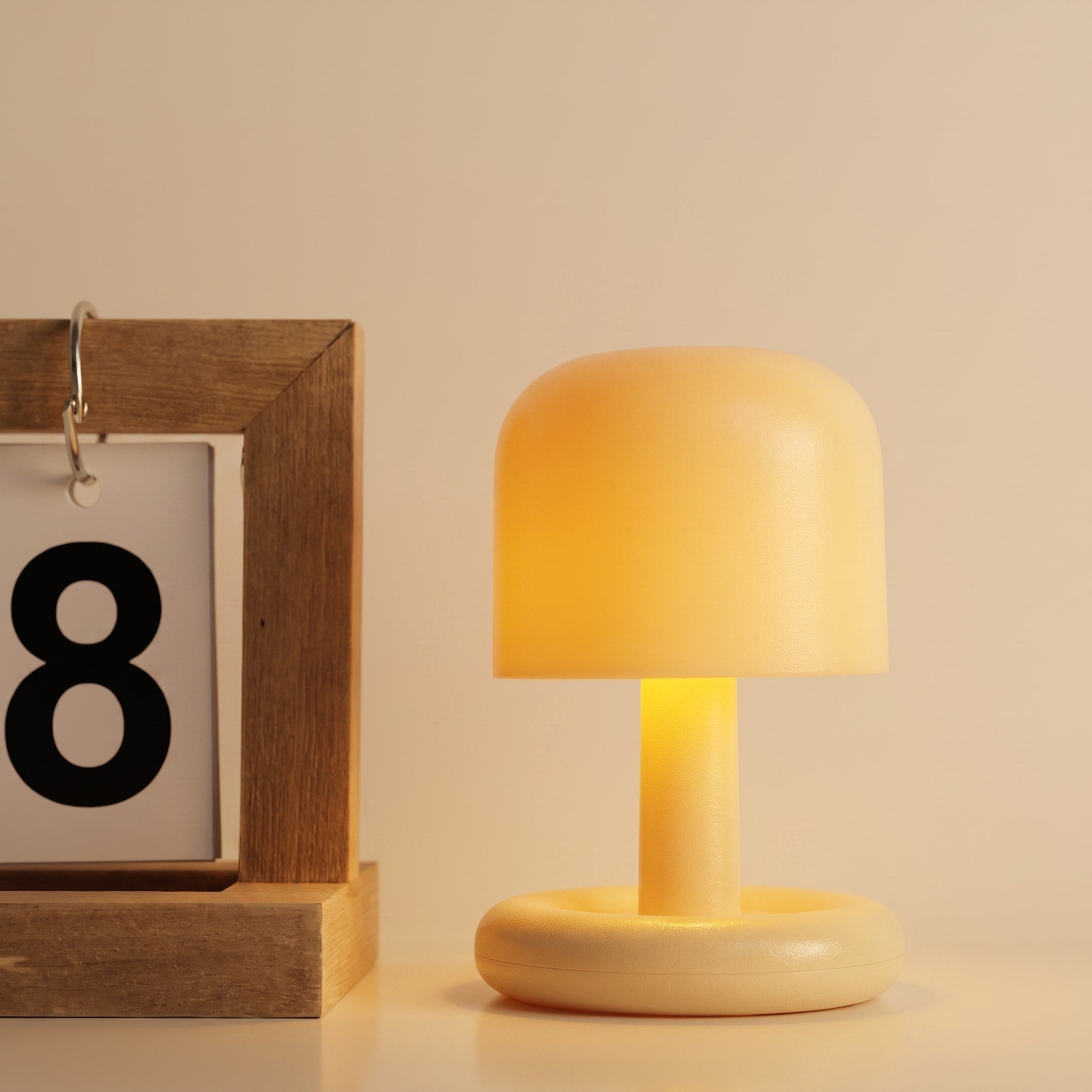 Tragbar Kompakte LED Tischlampe im Pilzdesign - Table Lamps - Voldeva