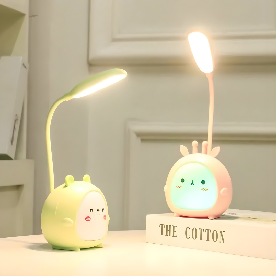Sanfte LED-Leselampe mit flexiblem Hals und USB-Anschluss