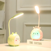 Sanfte LED-Leselampe mit flexiblem Hals und USB-Anschluss