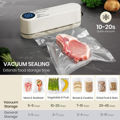 3 - in - 1 Kabelloses Vakuumiergerät – Frische leicht gemacht - Vacuum Sealers - Voldeva
