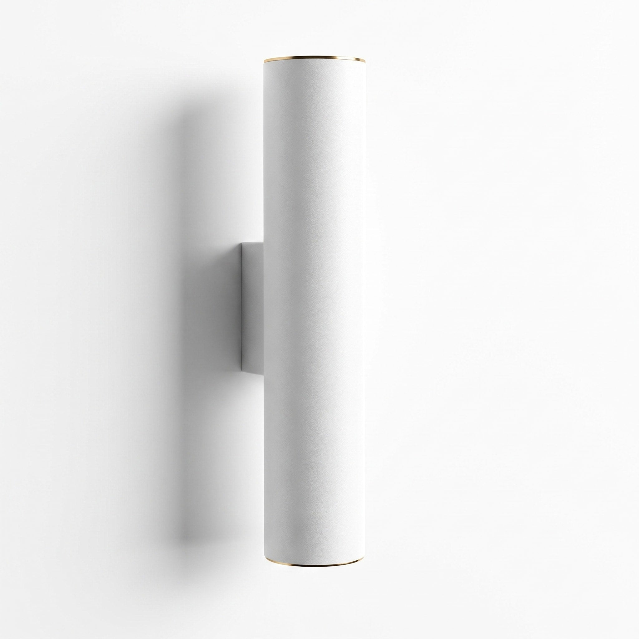 Zylindrische Wandleuchte im minimalistischen Design