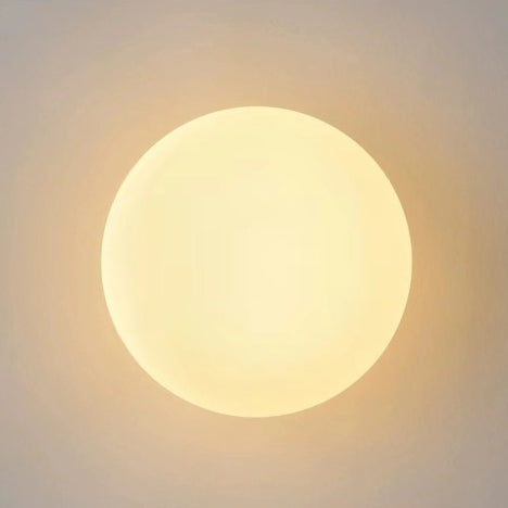 Runde Glaskugel Wandleuchte mit Minimalistisches Design