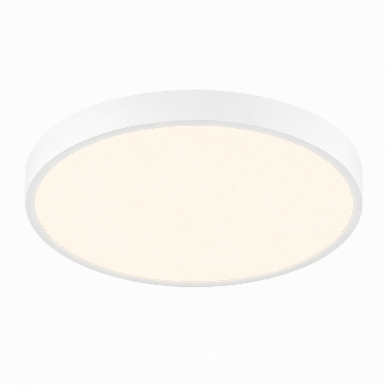 Runde LED Deckenleuchte mit minimalistisches Flachdesign