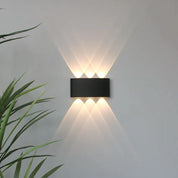 LED Wandleuchte Außen Und Innen Mit Minimalistischem Design