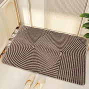 Rutschfeste Fußmatte Mit Schmutzfang - Design Für Den Eingang - Duschmatten - Khaki - Voldeva