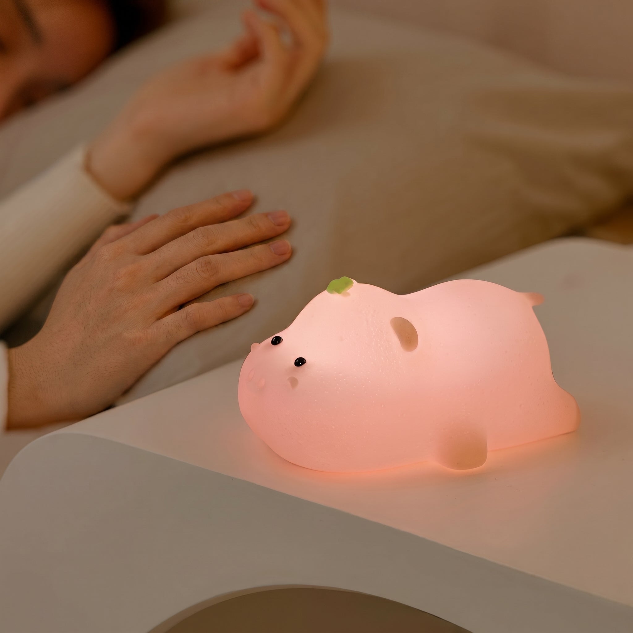 Weiches LED Nachtlicht Niedliches Tierdesign