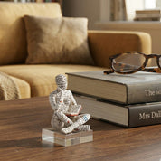 Abstrakte Skulptur einer lesenden Person - Humanoid Sculptures - 2 - Voldeva