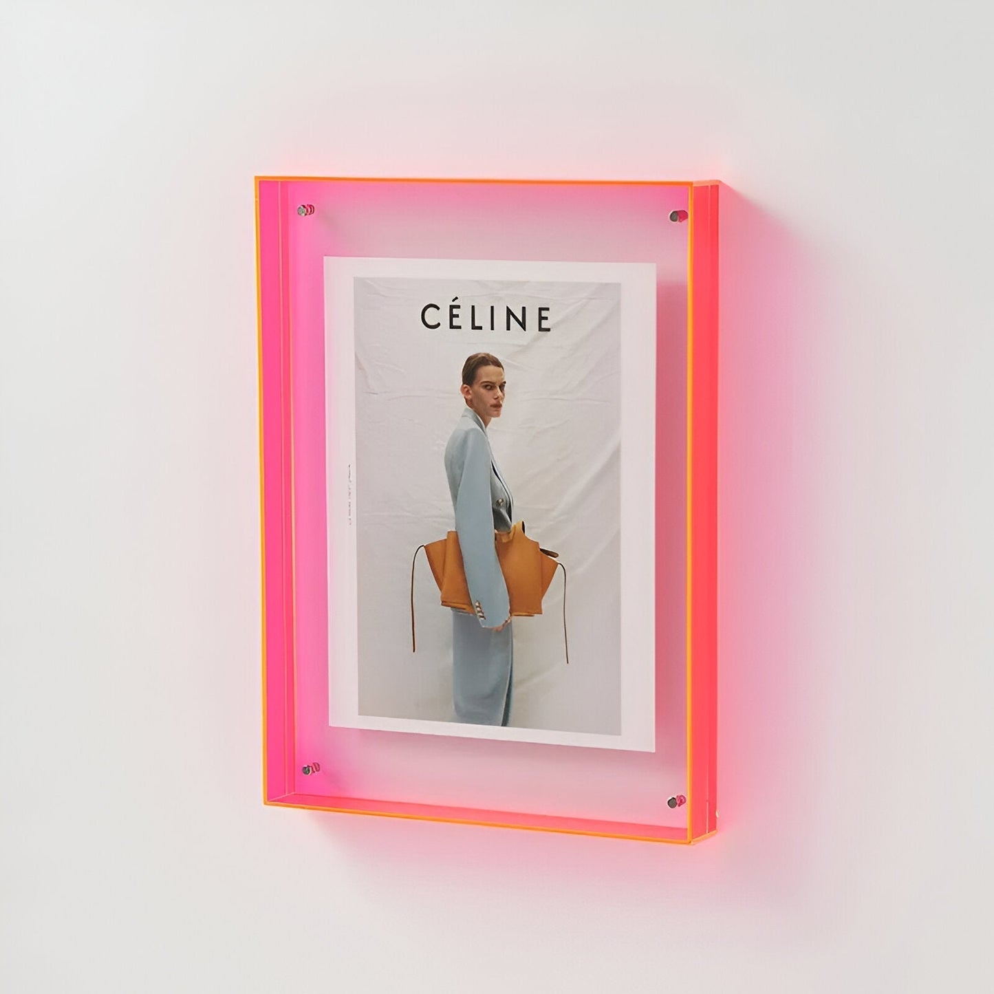AcryGlow – Transparenter Bilderrahmen mit modernem minimalistischen Design - Picture Frame - Voldeva