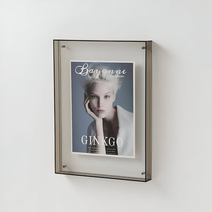 AcryGlow – Transparenter Bilderrahmen mit modernem minimalistischen Design - Picture Frame - Voldeva