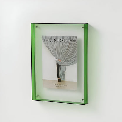 AcryGlow – Transparenter Bilderrahmen mit modernem minimalistischen Design - Picture Frame - Voldeva