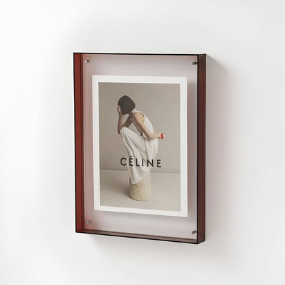 AcryGlow – Transparenter Bilderrahmen mit modernem minimalistischen Design - Picture Frame - Voldeva