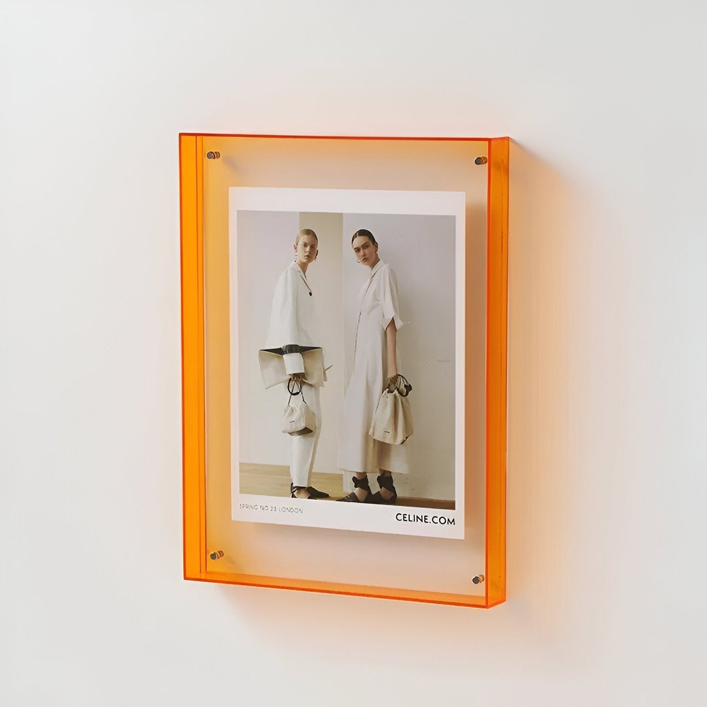 AcryGlow – Transparenter Bilderrahmen mit modernem minimalistischen Design - Picture Frame - Voldeva