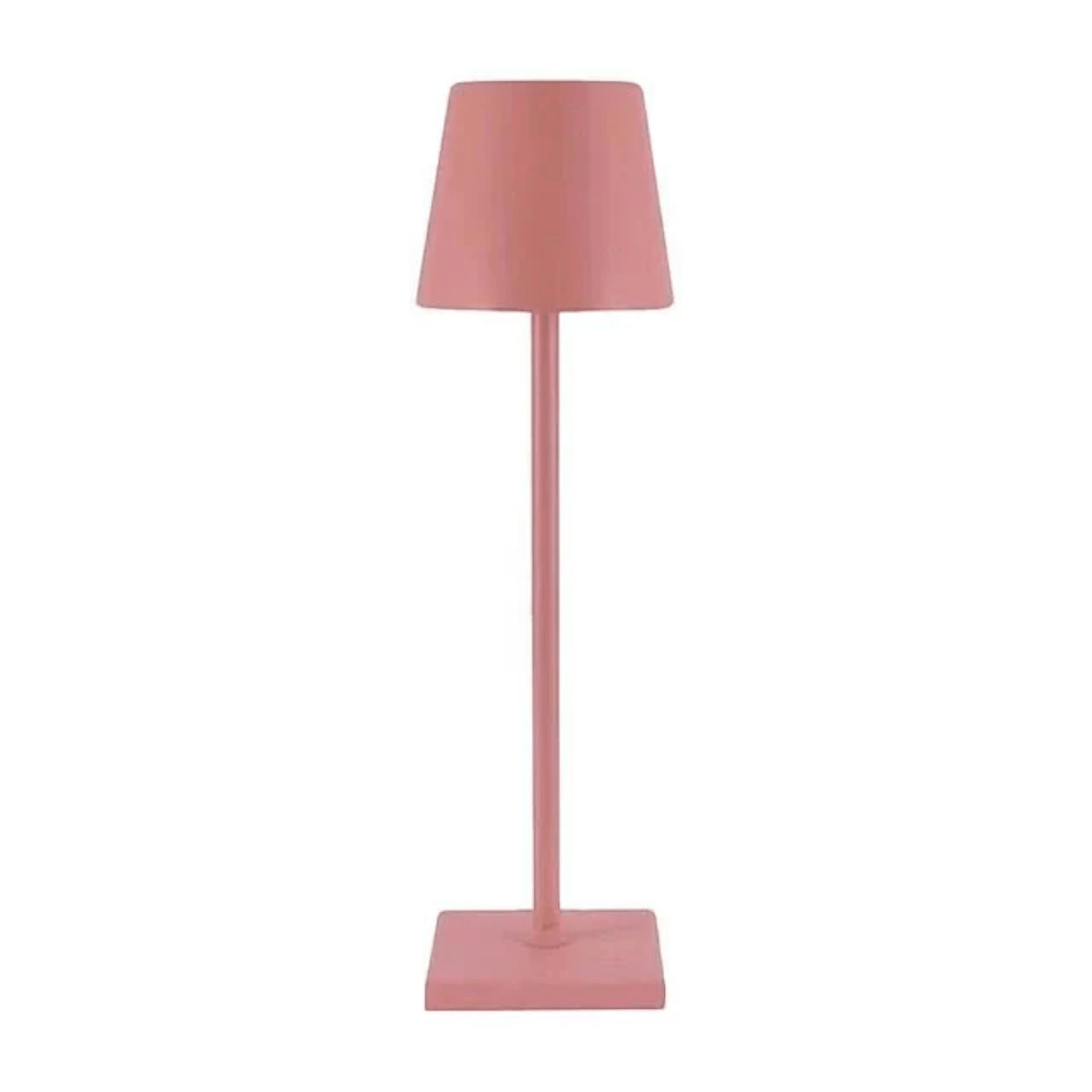 Alvico - Kabellose Tischlampe mit Touch - Steuerung - Tischlampen - Rosa - Voldeva