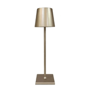 Alvico - Kabellose Tischlampe mit Touch - Steuerung - Tischlampen - Gold - Voldeva