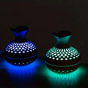 Aroma Diffuser mit LED Luftbefeuchter - LED - Dekorationslichter - Schwarz - Voldeva