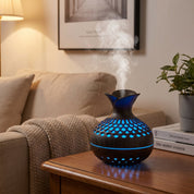Aroma Diffuser mit LED Luftbefeuchter - LED - Dekorationslichter - Braun - Voldeva