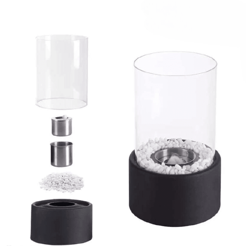 Atmosphärische Öllampe für gemütliche Wohnräume - Tischlampen - Voldeva