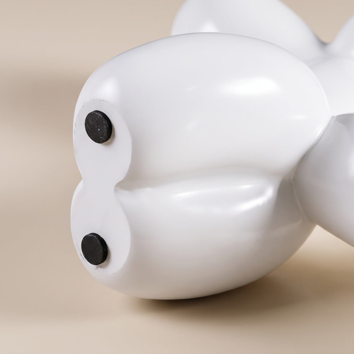 Ballonhund Skulptur dekorative Tierfigur - Figurines - Weiß - Voldeva