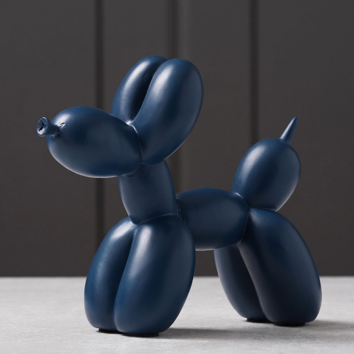 Ballonhund Skulptur dekorative Tierfigur - Figurines - Marineblau - Voldeva