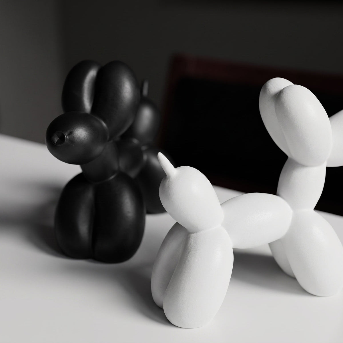 Ballonhund Skulptur dekorative Tierfigur - Figurines - Rot - Voldeva