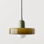 Bauhaus Eisen Pendelleuchte Farbige Moderne Hängeleuchte - Deckenleuchte - Beige - Voldeva