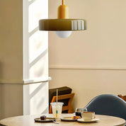 Bauhaus Eisen Pendelleuchte Farbige Moderne Hängeleuchte - Deckenleuchte - Beige - Voldeva