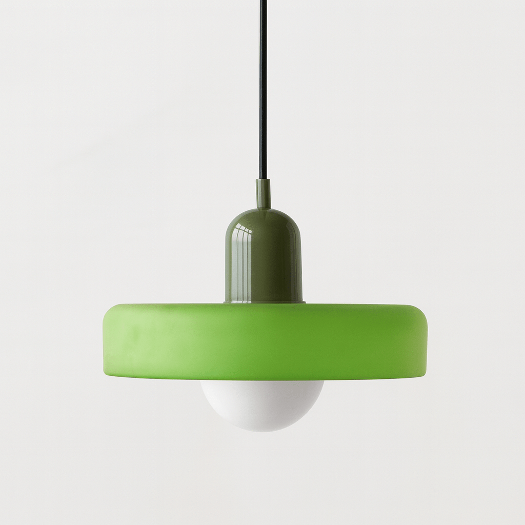 Bauhaus Eisen Pendelleuchte Farbige Moderne Hängeleuchte - Deckenleuchte - Beige - Voldeva