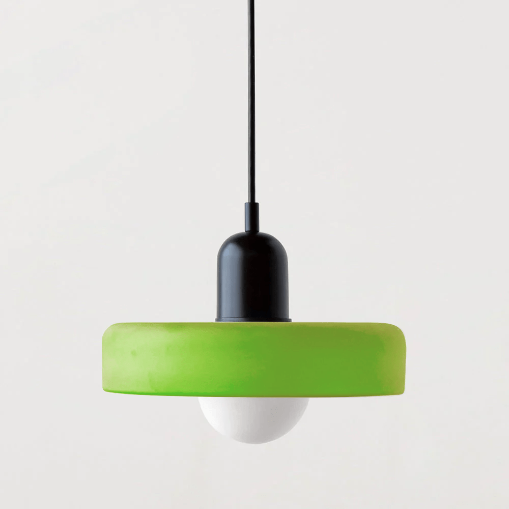 Bauhaus Eisen Pendelleuchte Farbige Moderne Hängeleuchte - Deckenleuchte - Beige - Voldeva