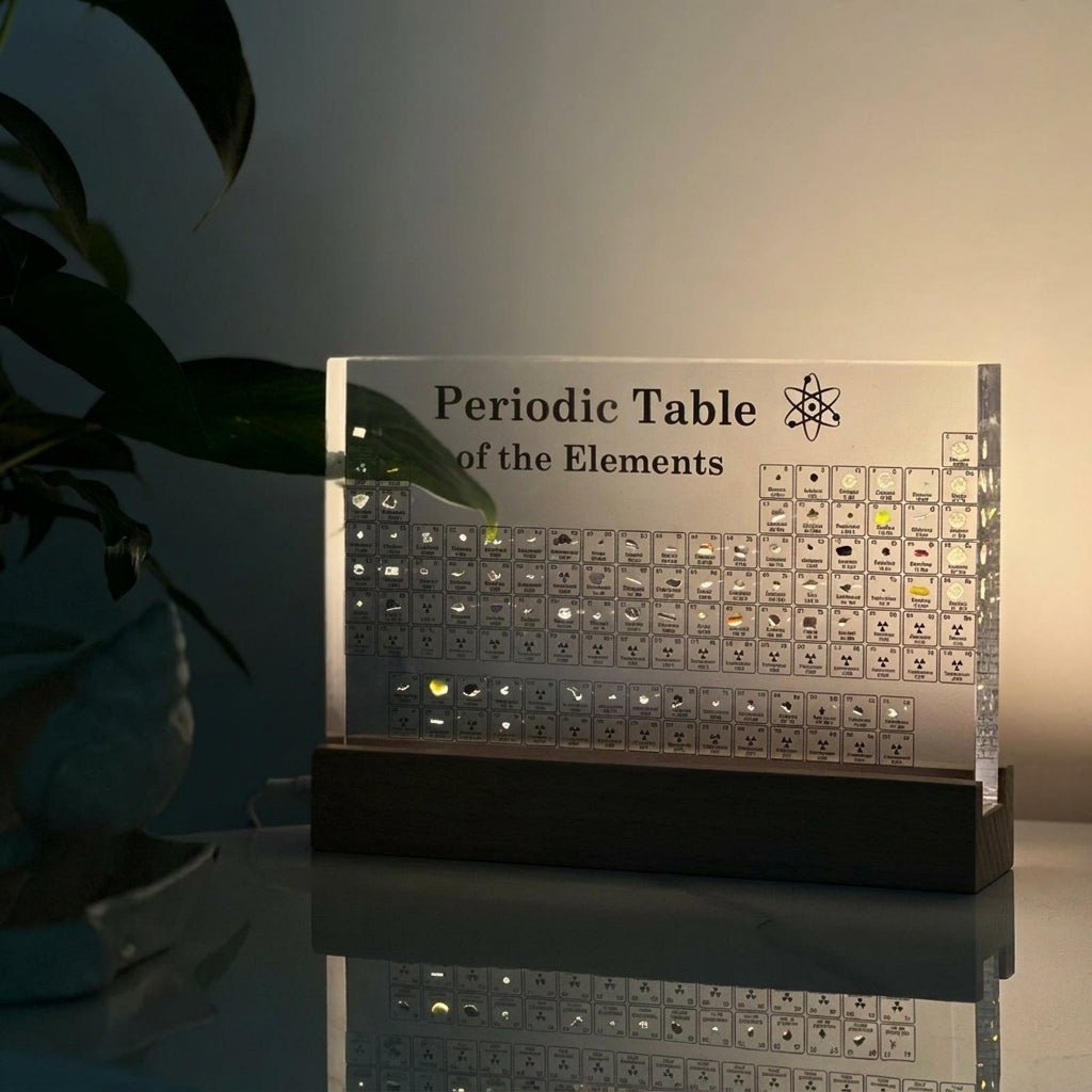 Beleuchtetes Periodensystem Acryl Tischlampe Dekoration - Tischlampe - Mittel - Voldeva