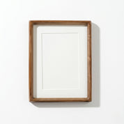 Minimalistische Bilderrahmen aus Holz - Holzrahmen - Dunkelbraun - Voldeva