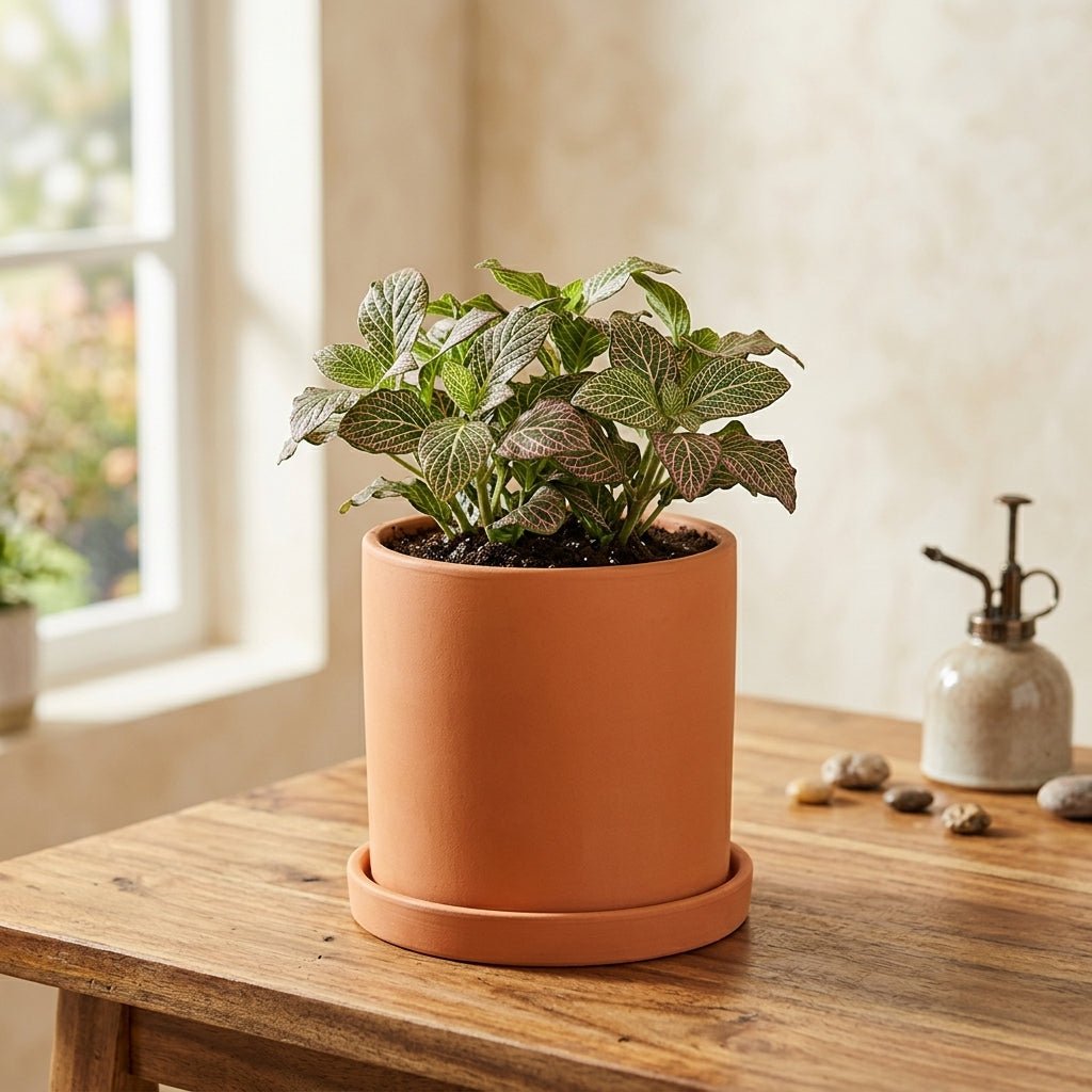 Blumentopf Zylindrisch Modern - Töpfe - Orange - Voldeva