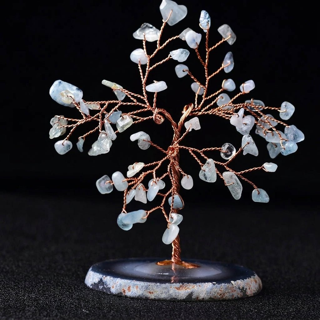 Bonsai - Dekoration mit Kristallsteinen - Dekorationen - Voldeva