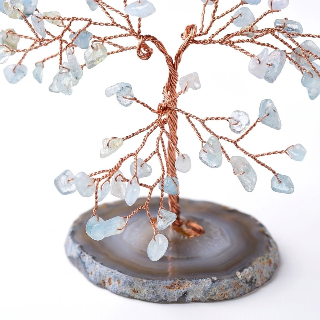Bonsai - Dekoration mit Kristallsteinen - Dekorationen - Voldeva