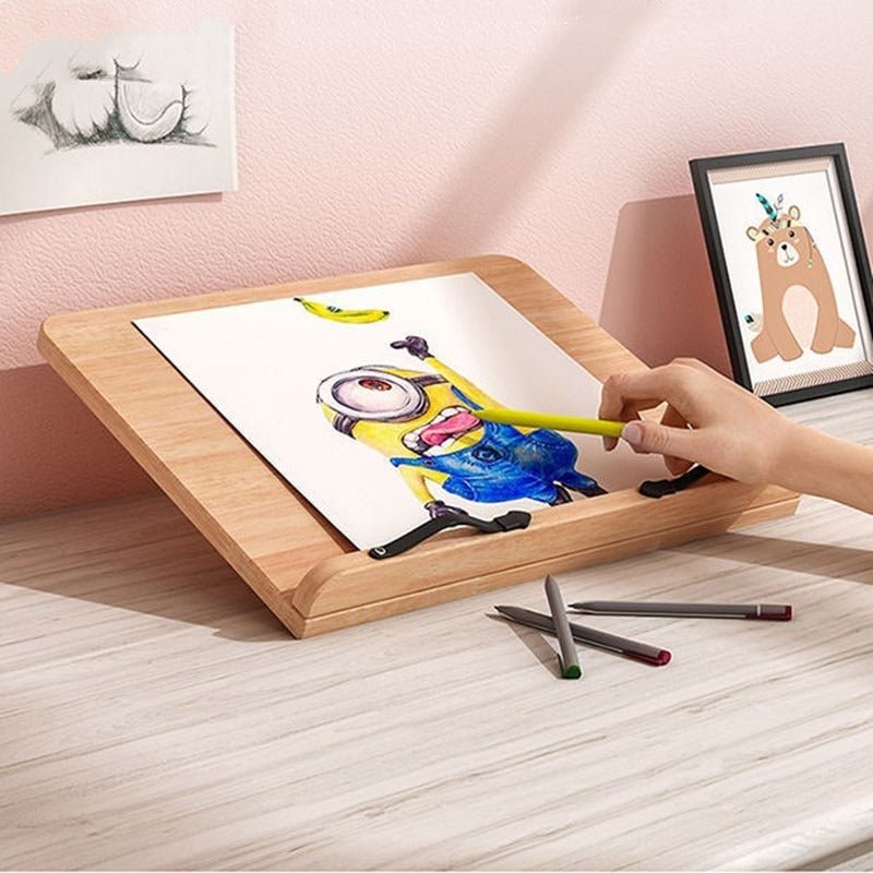 Buchständer mit verstellbaren Halteclips - Bücherregal - Voldeva