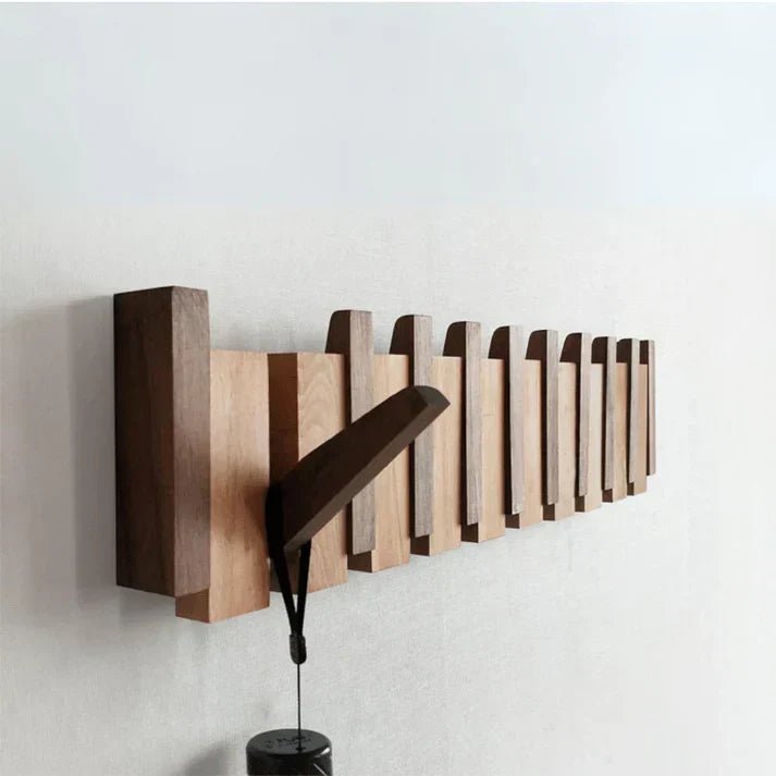 Chordo – Holz - Garderobe im Klavier - Design - Wandhaken - Voldeva