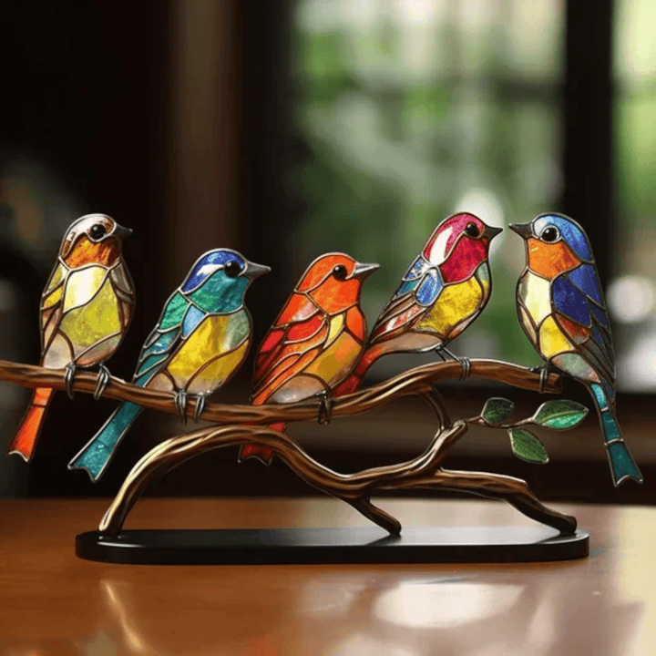 ColBird – Vogel - Figur aus farbigem Glas - Vogel - Dekoration - Voldeva