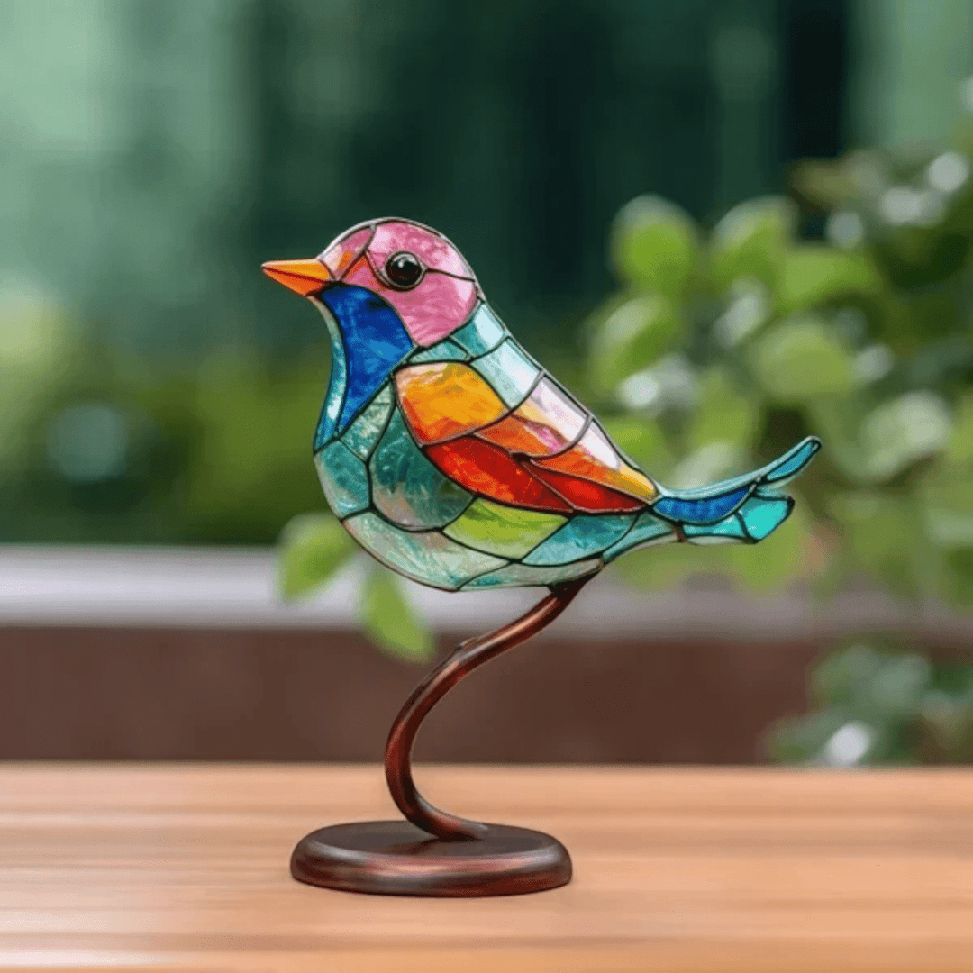 ColBird – Vogel - Figur aus farbigem Glas - Vogel - Dekoration - Voldeva
