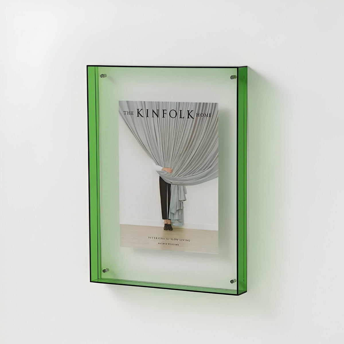 Transparenter Acryl Bilderrahmen im Minimalistischen Design
